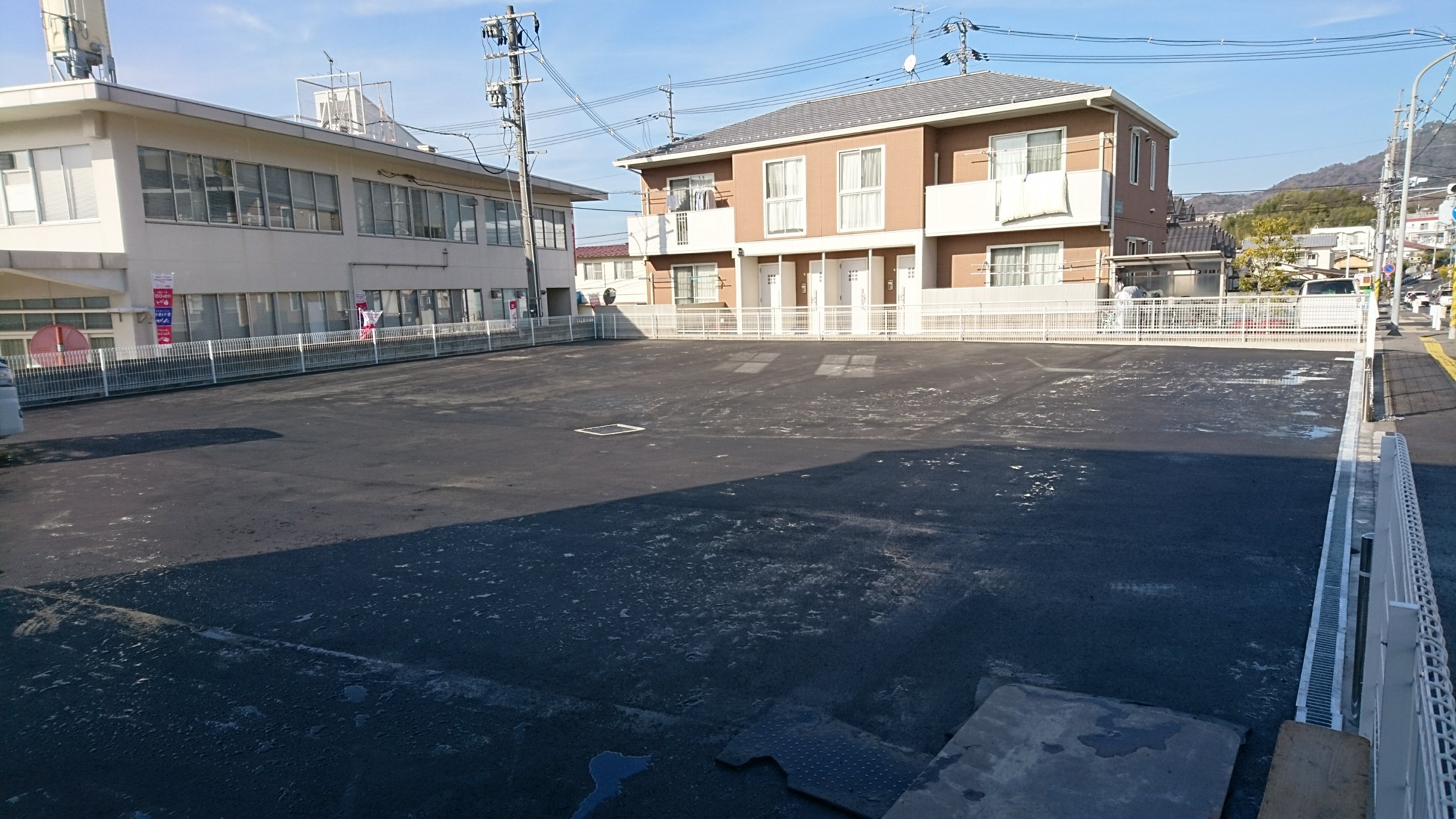 駐車場整備工事③